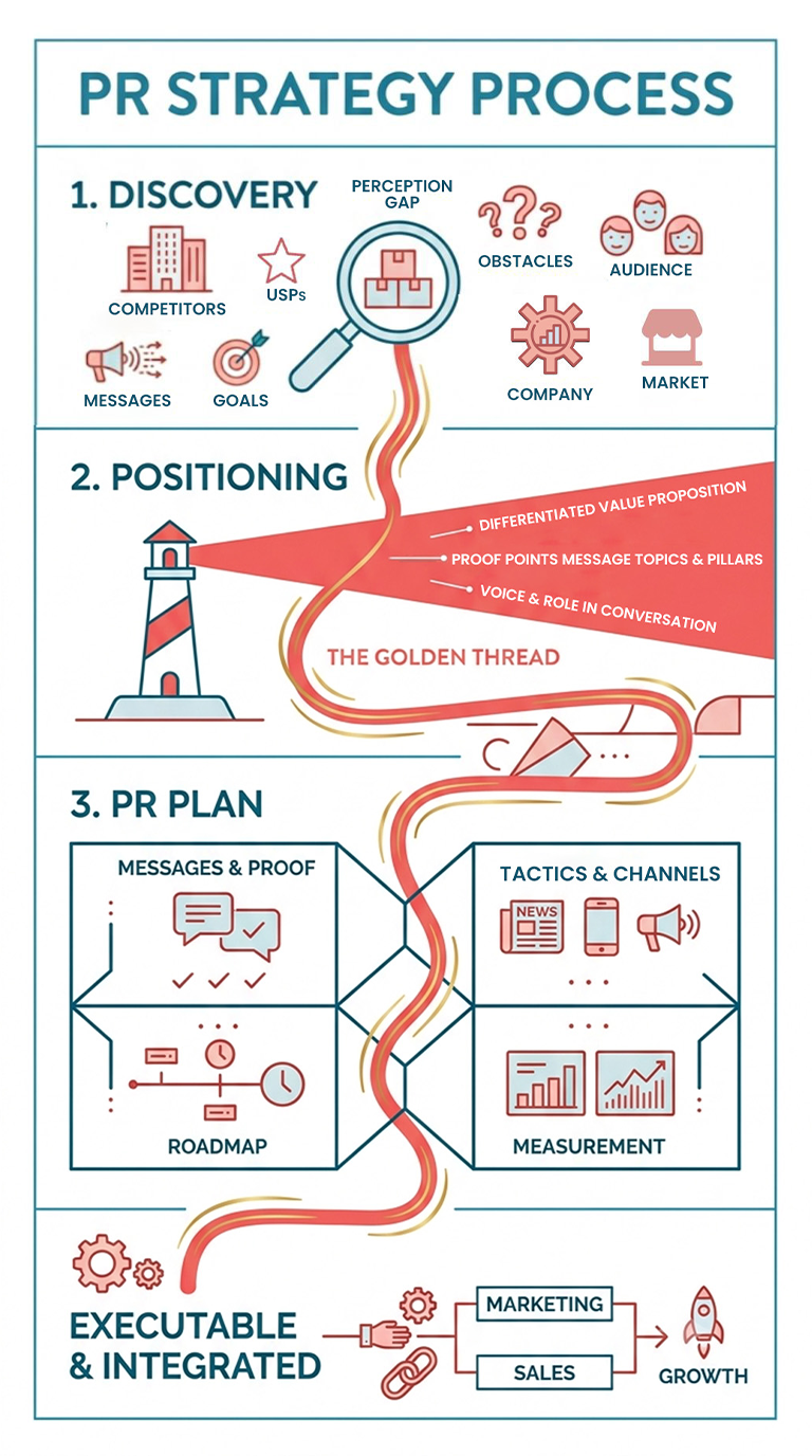 PR Strategy Infographic PR Strategy