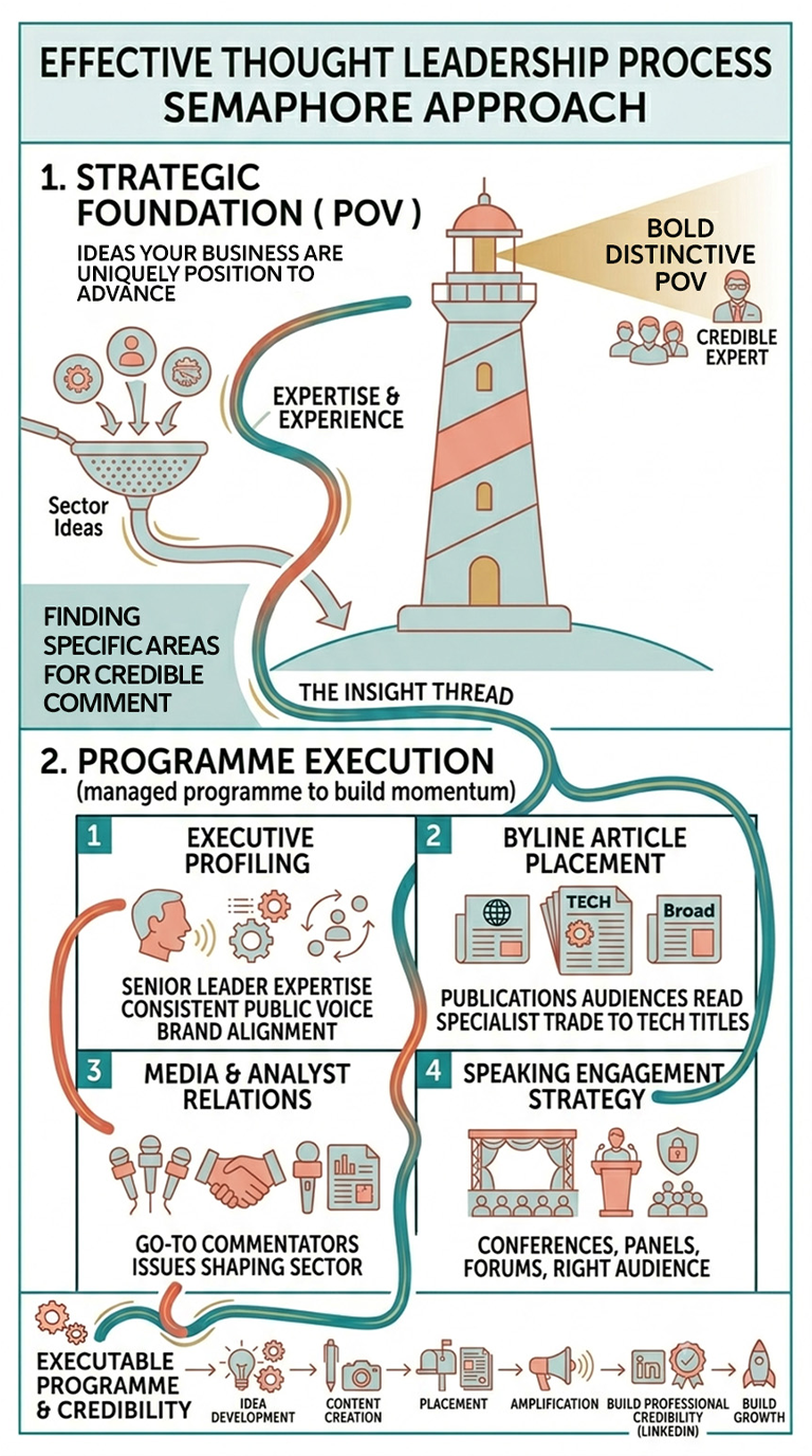 Thought leadership Infographic